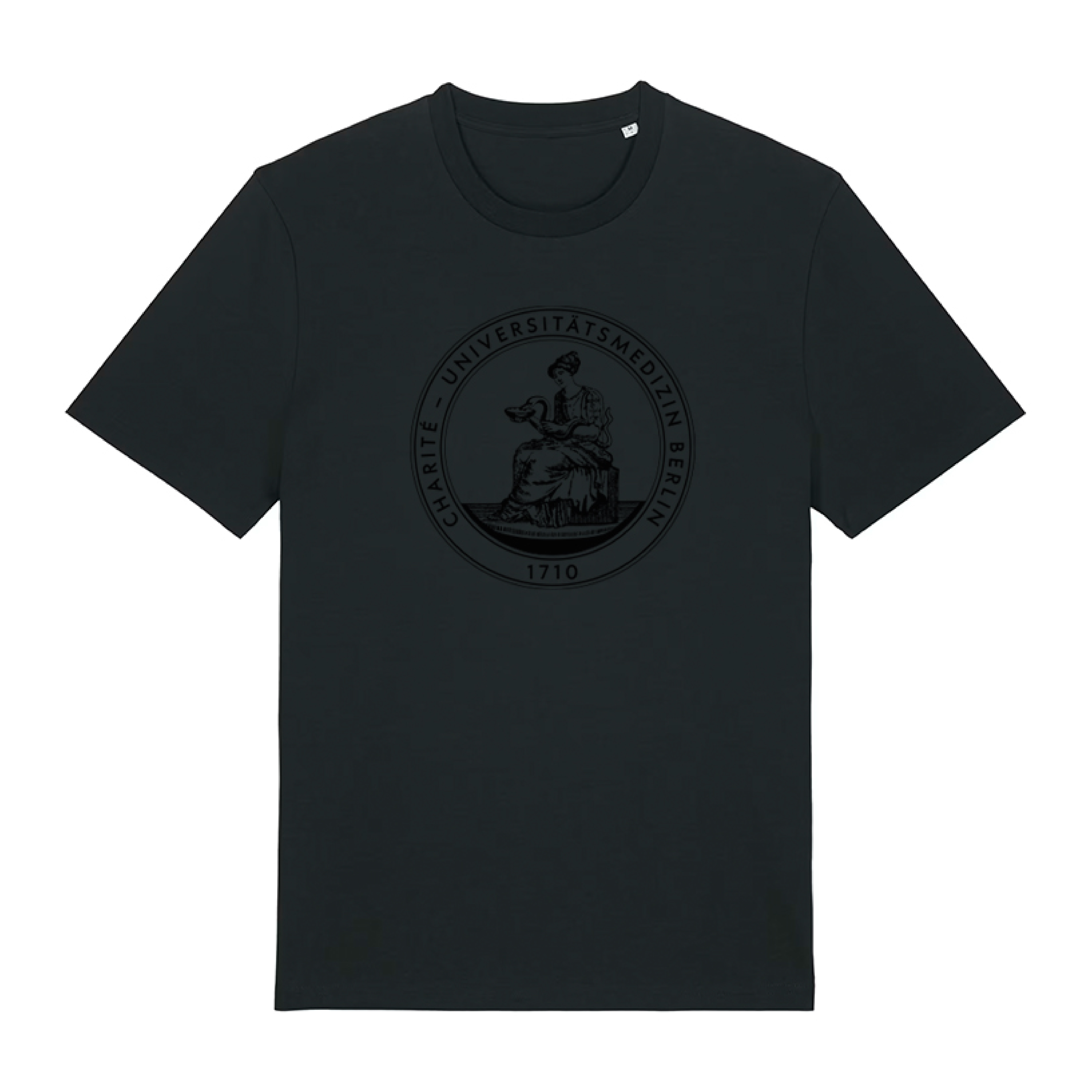 UNI, T-Shirt, Black in Black