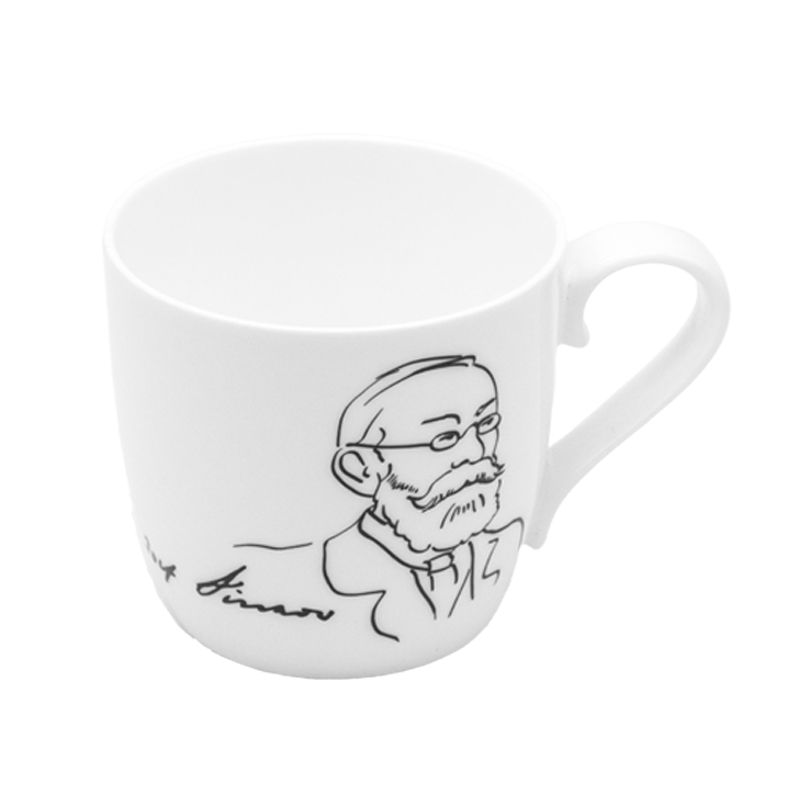 Rudolf Virchow, Tasse, Weiß