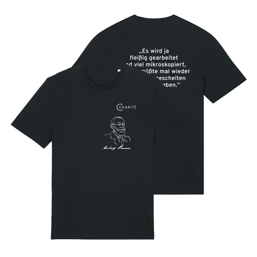 Rudolf Virchow, T-Shirt, Schwarz