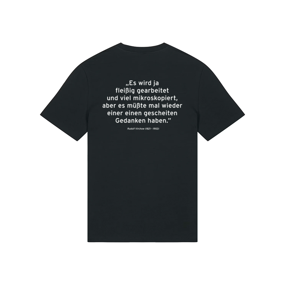 Rudolf Virchow, T-Shirt, Schwarz