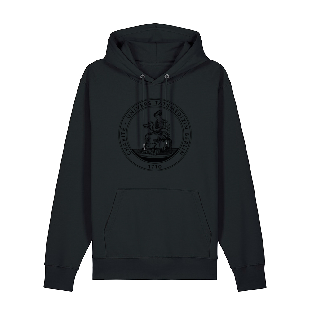 UNI, Hoodie, Black in Black