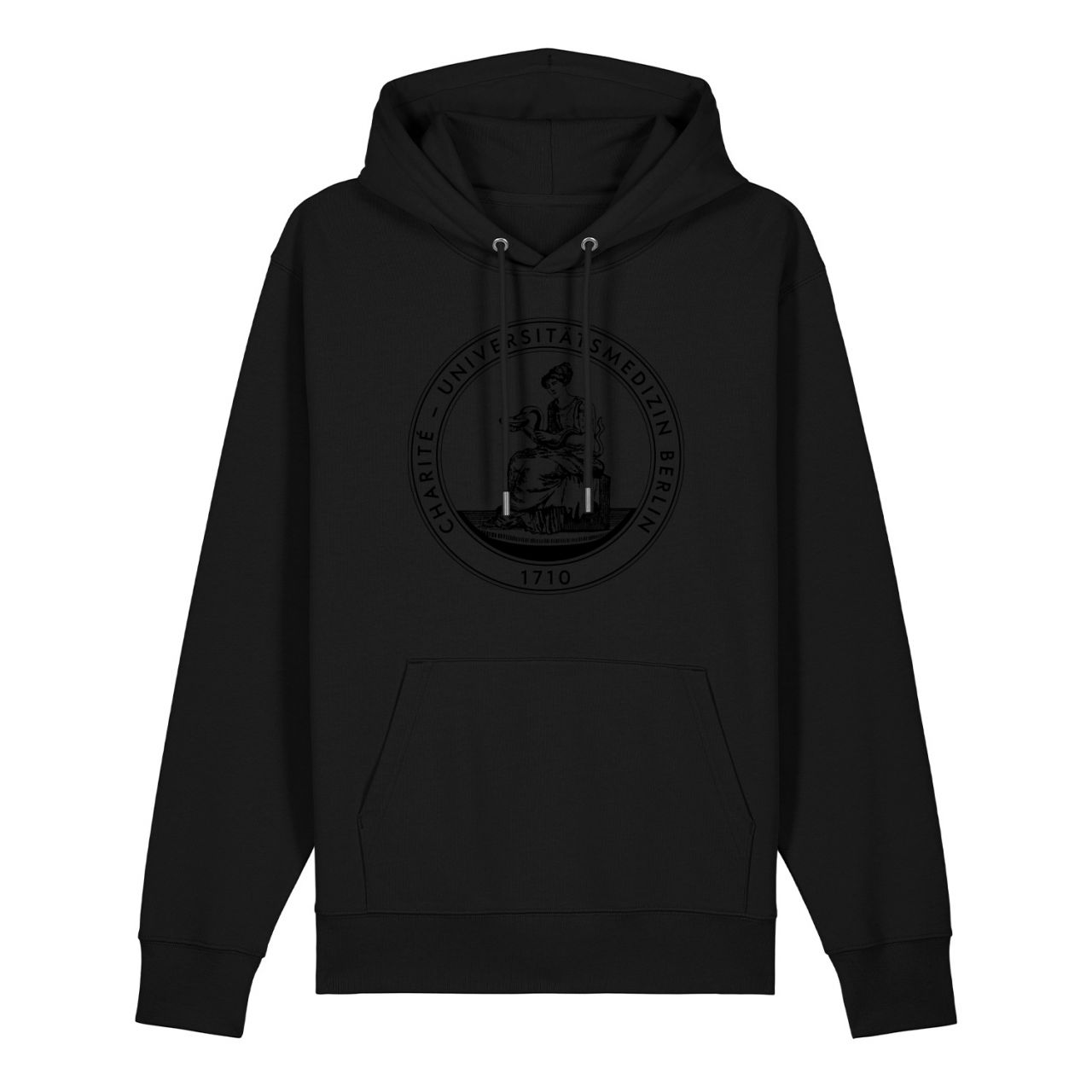 Unisex Hoodie Sweatshirt black UNI